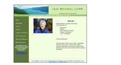 Desktop Screenshot of jane-whitaker.com